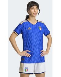 adidas Originals - Italy 26 Team Home Authentic Jersey - Lyst