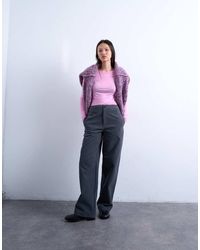 TOPSHOP - Pantaloni A Fondo Ampio - Lyst