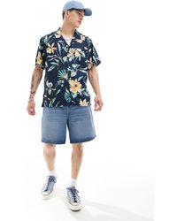 Levi's - Sunset camp - camicia con stampa hawaiana - Lyst