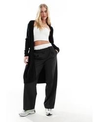 Vila - Longline Cardigan - Lyst