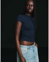 Bershka - Baby Tee - Lyst