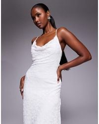 Forever New Frankie Lace Trim Dress in Pink | Lyst UK