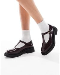 London Rebel - Sophia Chunky Mary Janes - Lyst