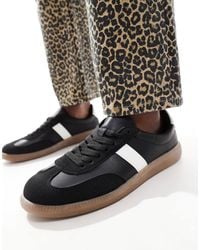 London Rebel - Cally Trainer With Gum Sole - Lyst