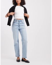 Levi's - Ribcage Straight Full Length Jeans - Lyst