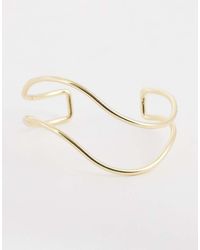 ASOS - Bracciale Rigido Con Filo Effetto - Lyst