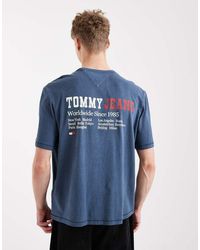 Tommy Hilfiger - 90s Waving Flag Logo T-shirt - Lyst