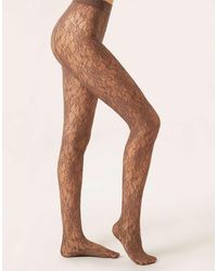 Calzedonia - Floral Lace Tights - Lyst