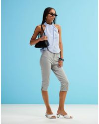 ASOS - Ponte Capri Pant - Lyst