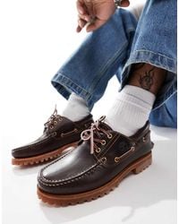 Timberland - Authentics 3 Eye Classic Boat Shoes - Lyst
