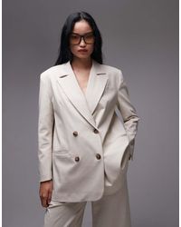 ASOS - Oversized Double Breasted Blazer - Lyst