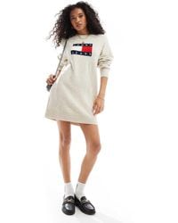 Tommy Hilfiger - Flag Jumper Dress - Lyst