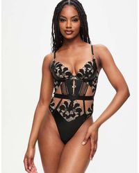 Ann Summers - Dark Side Crotchless Body - Lyst