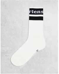 Dr. Martens - Calcetines blancos y s con logo athletic - Lyst