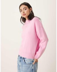 Mango - High Neck Jumper - Lyst