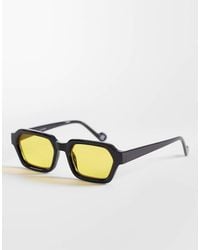 ASOS - Rectangle Sunglasses - Lyst