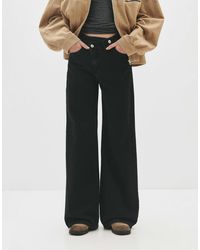 Pull&Bear - Jean ample à taille croisée - Lyst