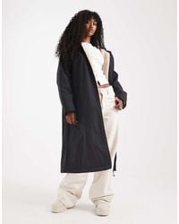 ASOS - Cappotto Impermeabile Taglio Lungo Foderato - Lyst