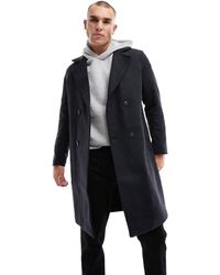 Only & Sons - – oversize-mantel aus wollmischung - Lyst