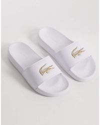 Lacoste - Serve 0.0 Logo Sliders - Lyst