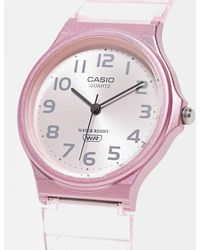 G-Shock Mq24s Skeleton Series Silicone Watch - Pink
