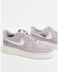 Nike Air Force 1 Purple for Women - Up 