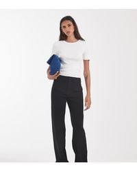 ASOS - Asos Design Tall High Rise Wide Leg Jeans With Front Pockets - Lyst