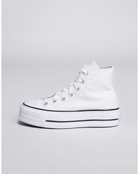 Converse - White/black/white - Lyst