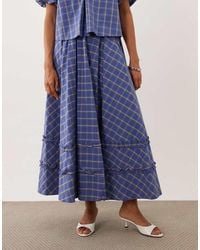 Sister Jane - Lumina Cotton Ruffle Detail A Line Maxi Skirt Co-Ord - Lyst
