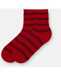 Pull&Bear - Striped Long Socks - Lyst