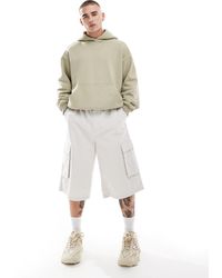 Cotton On - Cotton on - short cargo ultra baggy - taupe - Lyst