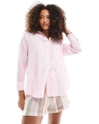 ONLY - Loose Fit Textured Shirt - Lyst