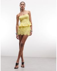 AFRM - Presley Lace Mini Skort Co-Ord - Lyst