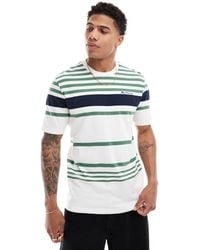 Ben Sherman - Engineered Striped Relaxed Tee - Lyst