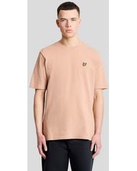 Lyle & Scott - Ss T-Shirts Popcorn Jacquard T-Shirt - Lyst