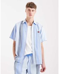 Tommy Hilfiger - Relaxed Short Sleeve Shirt Co-Ord - Lyst