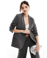 Object - Blazer d'ensemble ajusté - Lyst