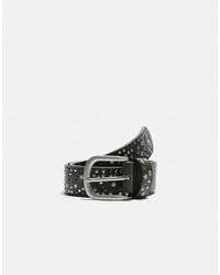 Stradivarius - Star And Stud Belt - Lyst