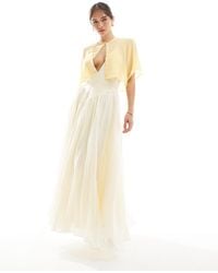 TFNC London - – bridesmaids – mini-cape aus chiffon - Lyst