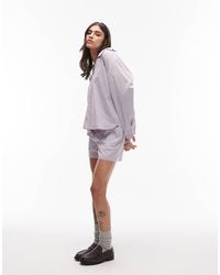 Résumé - Makkelijke Gestreepte Blouse Met V-Hals - Lyst