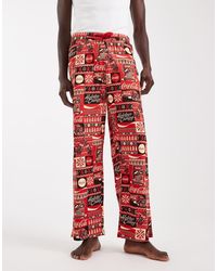 ASOS - Christmas Coca Cola Lounge Bottoms - Lyst