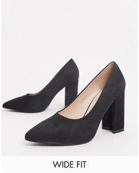 wide fit pumps womens