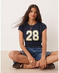 ASOS - – knapp geschnittenes t-shirt - Lyst