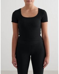 Aim'n - Ribbed Performance Short Sleeve - Lyst