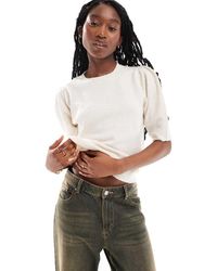 ONLY - 3/4 Sleeve Knitted Jumper - Lyst