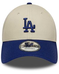 KTZ - 9forty - casquettes la dodgers à visière contrastante - bleu/blanc - Lyst