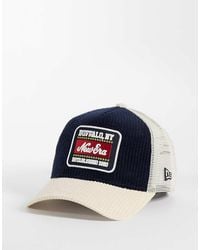 KTZ - Patch Logo Cord Contrast Peak Trucker Cap - Lyst