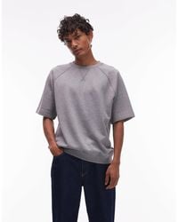 ARKET - Pure Cotton Short Sleeve Sweatshirt - Lyst