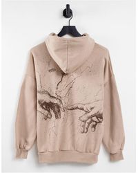 Pull&Bear X Michel Angelo Graphic Hoodie - Multicolour