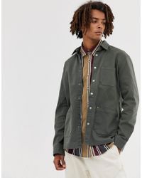 Rackam Khakifarbene Hemdjacke Rackam Khakifarbene Hemdjacke